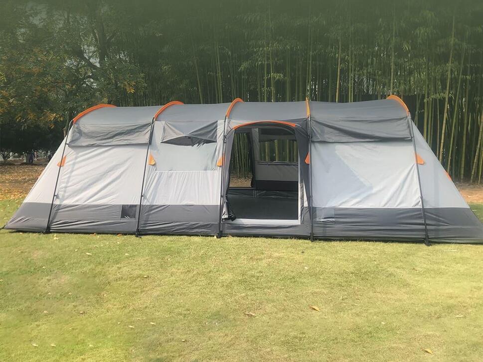 Namiot kempingowy Hurricane 8 Sleeper Protect, 8-osobowy, 2-4 ciemne sypialnie
