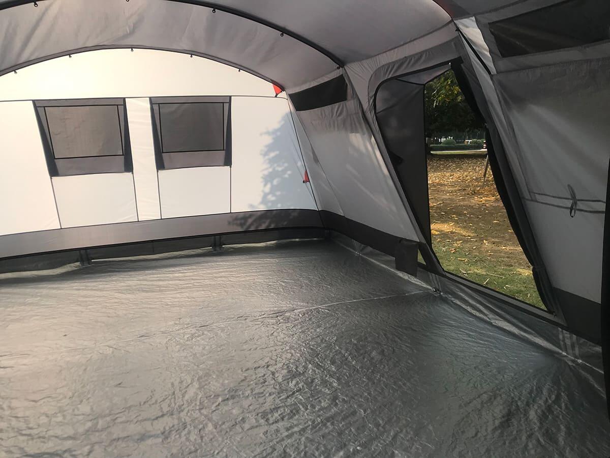 Tenda da campeggio a tunnel - Hurricane per 8 persone - con paravento cucito 5/7