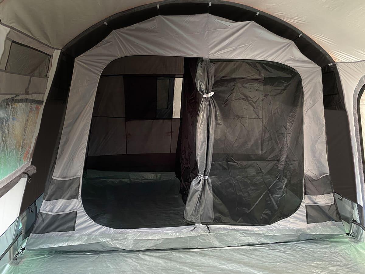 Tenda da campeggio a tunnel - Hurricane per 8 persone - con paravento cucito 3/7