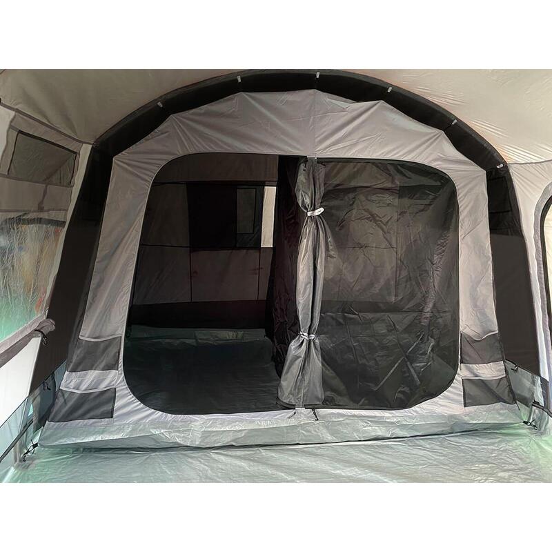 Tenda da campeggio a tunnel - Hurricane per 8 persone - con paravento cucito