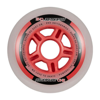 Powerslide one 90/82a inline skate wielen 4 stuks.