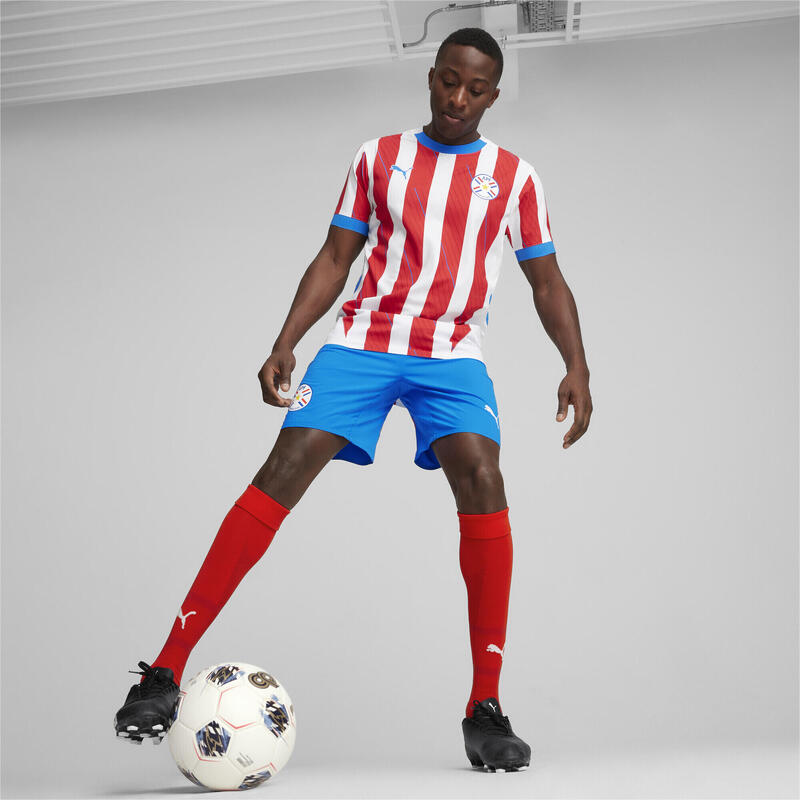 Pánský fotbalový dres Paraguay 2024 PUMA White For All Time Red