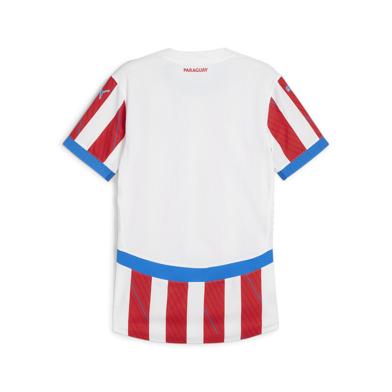 Camiseta de local de Paraguay 2024 de fútbol Hombre PUMA White For All Time Red