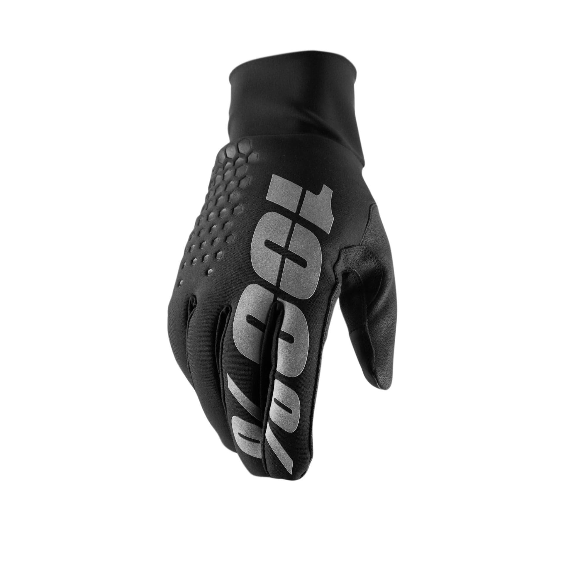 100 Percent HYDROMATIC BRISKER Gloves Black