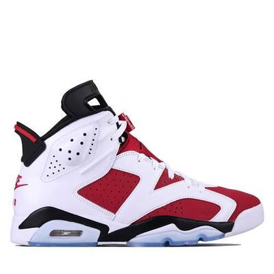 Schoenen universeel voor heren nike air jordan 6 retro carmine 2021