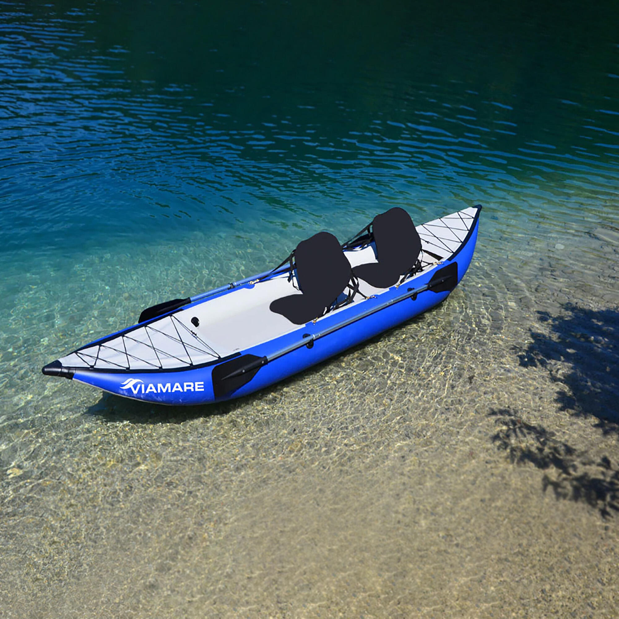 Viamare 400 kayak 2 personnes Sit On Top bleu 5/5