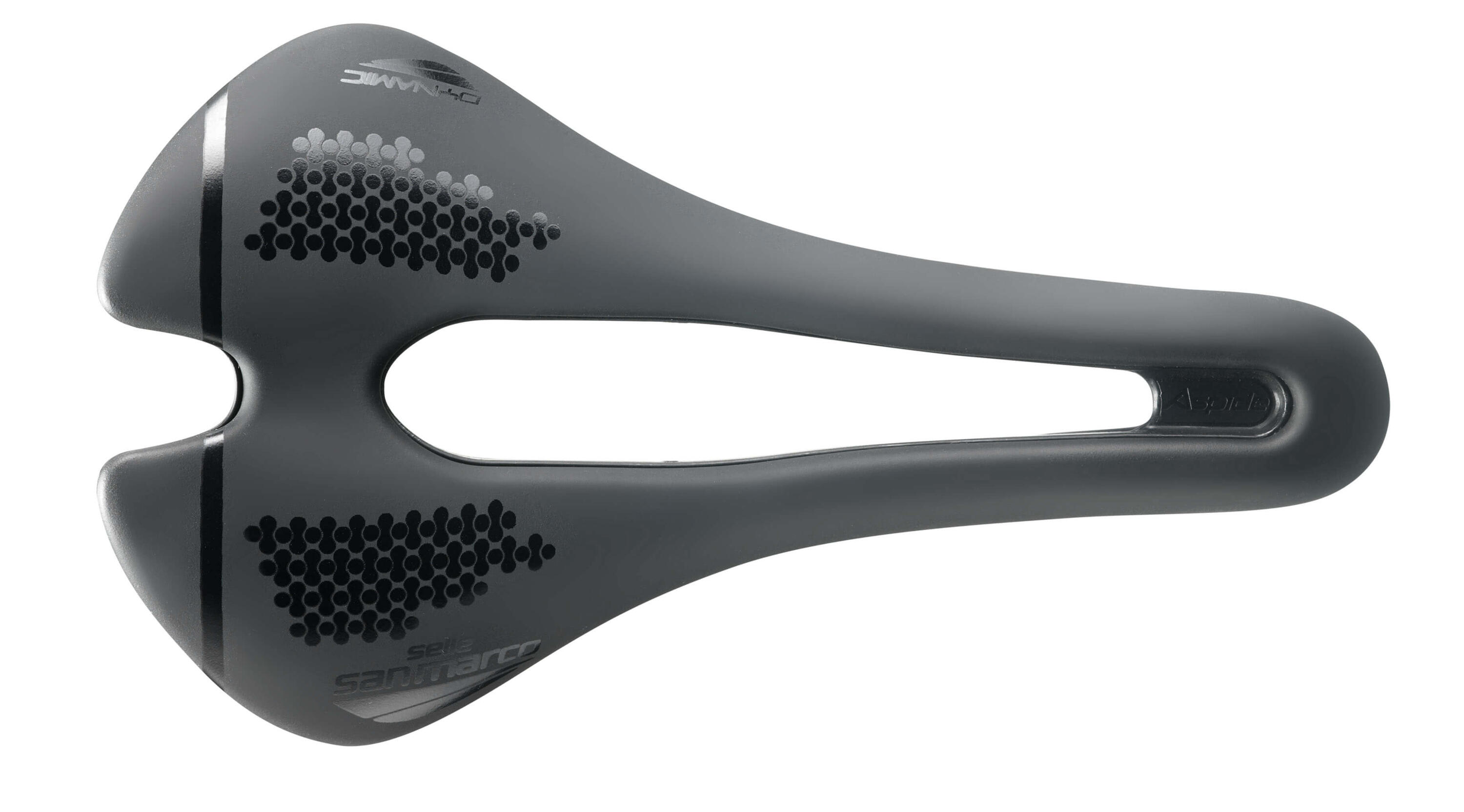 Aspide Short Open-Fit Dynamic Saddle Mens Road Black/Black Narrow (S3) 2/5