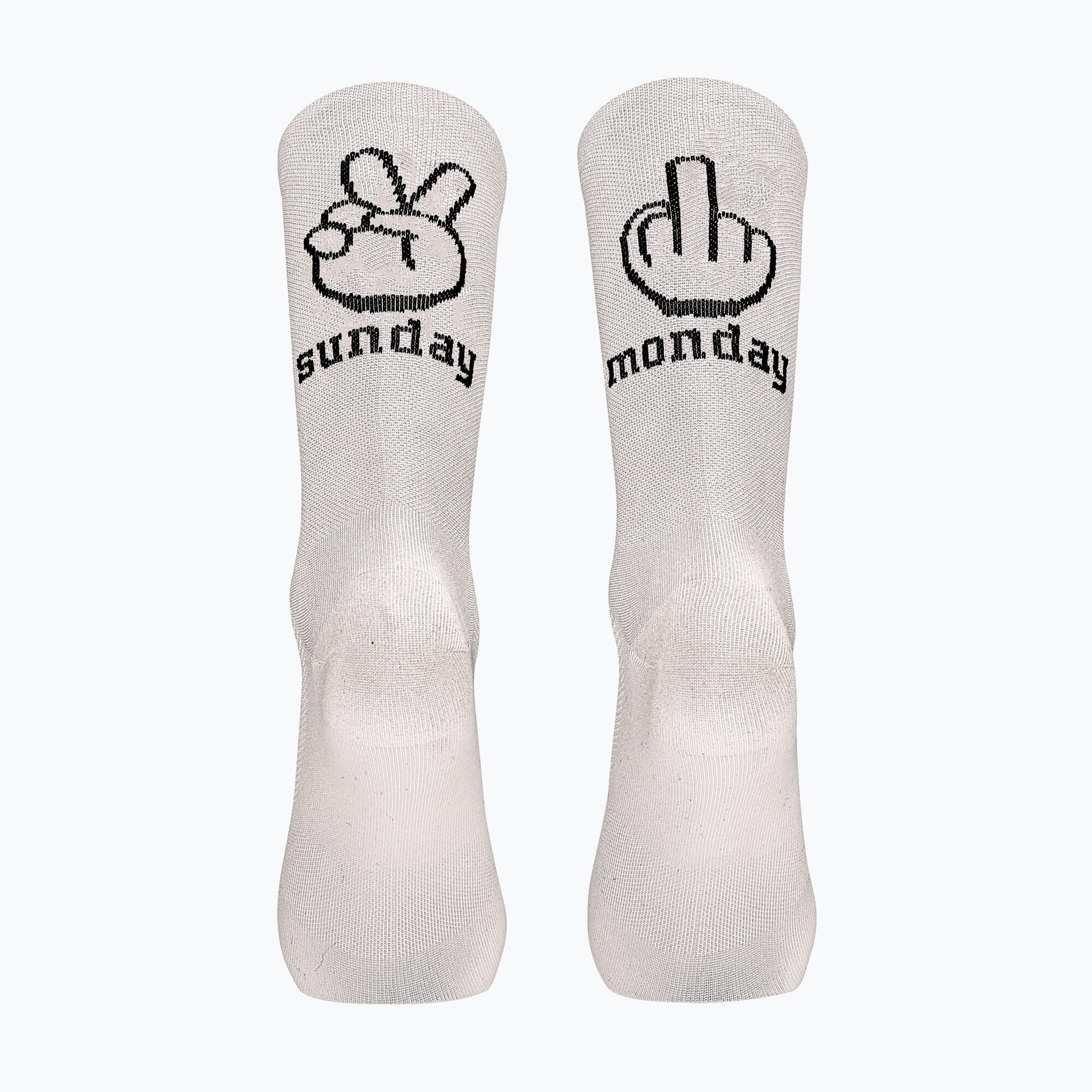 Chaussettes Northwave Sunday Monday Blanc 5/5