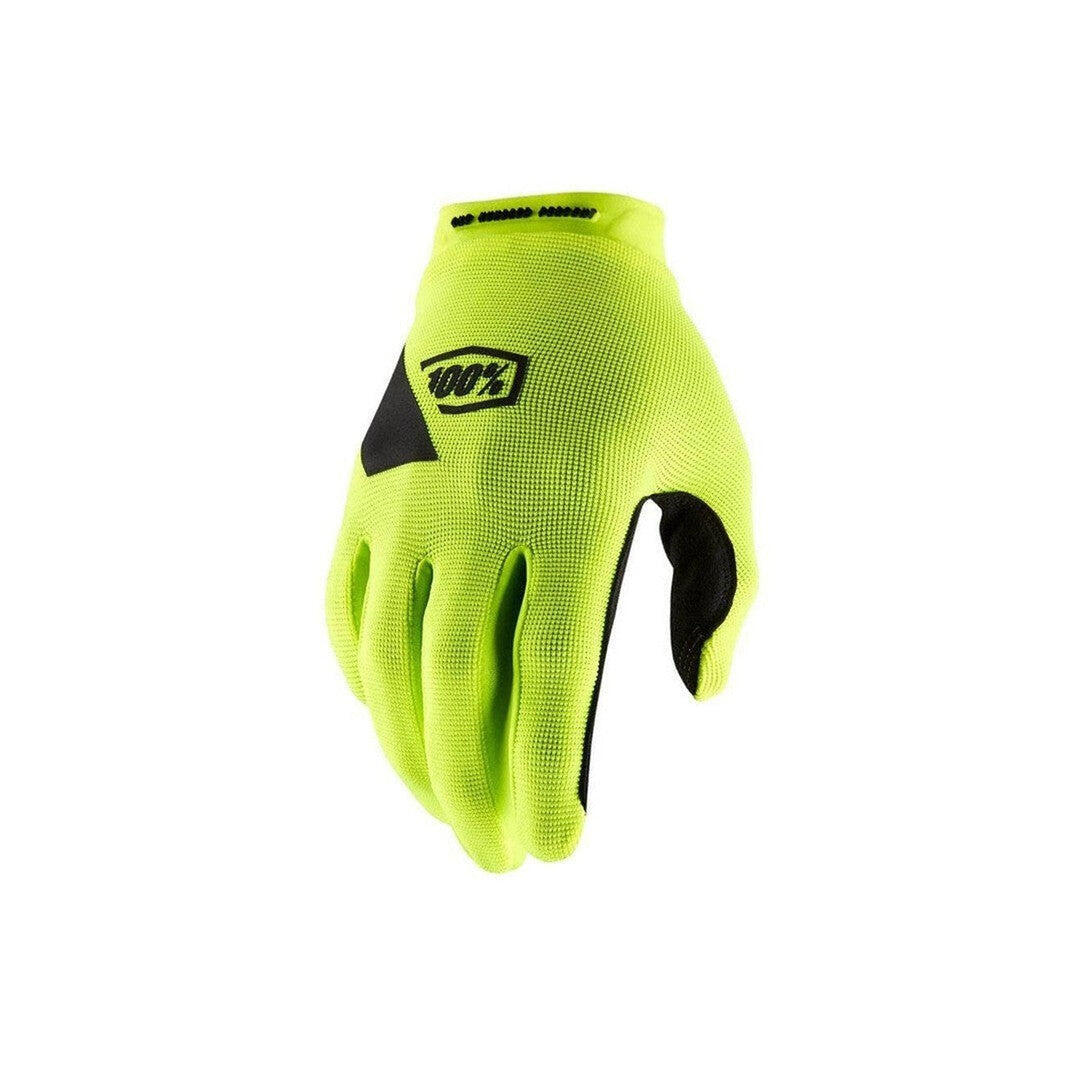 100 Percent Ridecamp Gloves Fluo Yellow