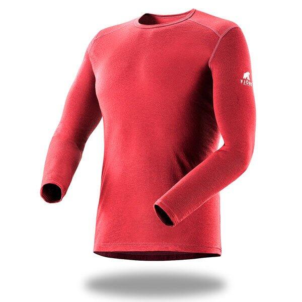 Men's 100% merino wool long-sleeved T-shirt - Finn 210