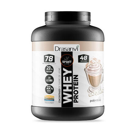 Whey Protein Concentrada Sport Live - Capuchino - 1,45Kg - DRASANVI