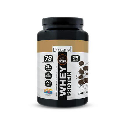 Whey Protein Concentrada Sport Live - Cookies and Cream - 750Gr - DRASANVI