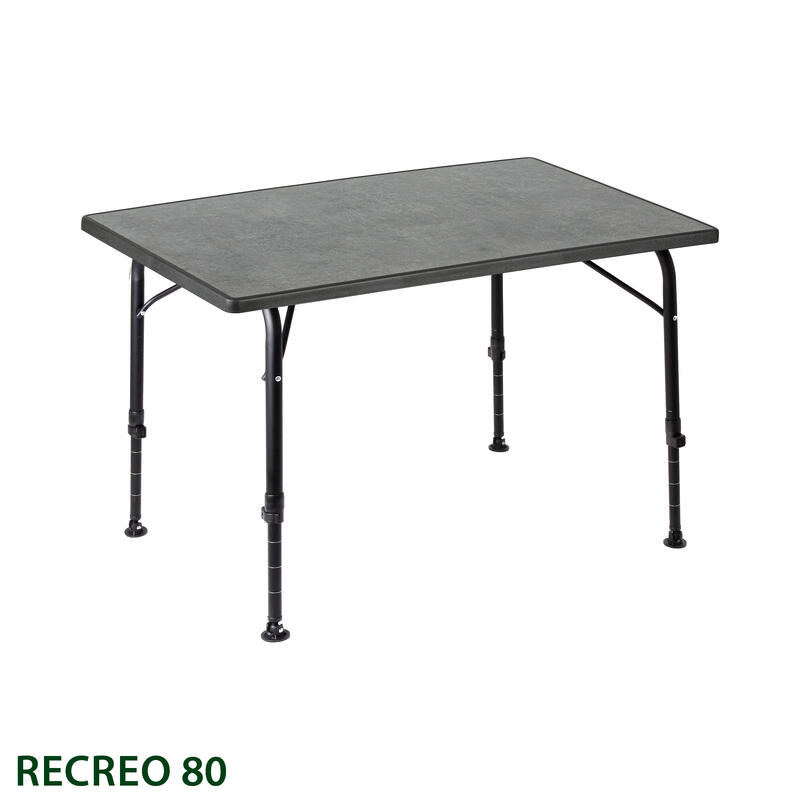 Table de camping BRUNNER RECREO avec cadre en aluminium 80 x 60 cm