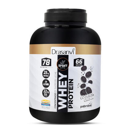 Whey Protein Concentrada Sport Live - Capuchino - 2Kg - DRASANVI