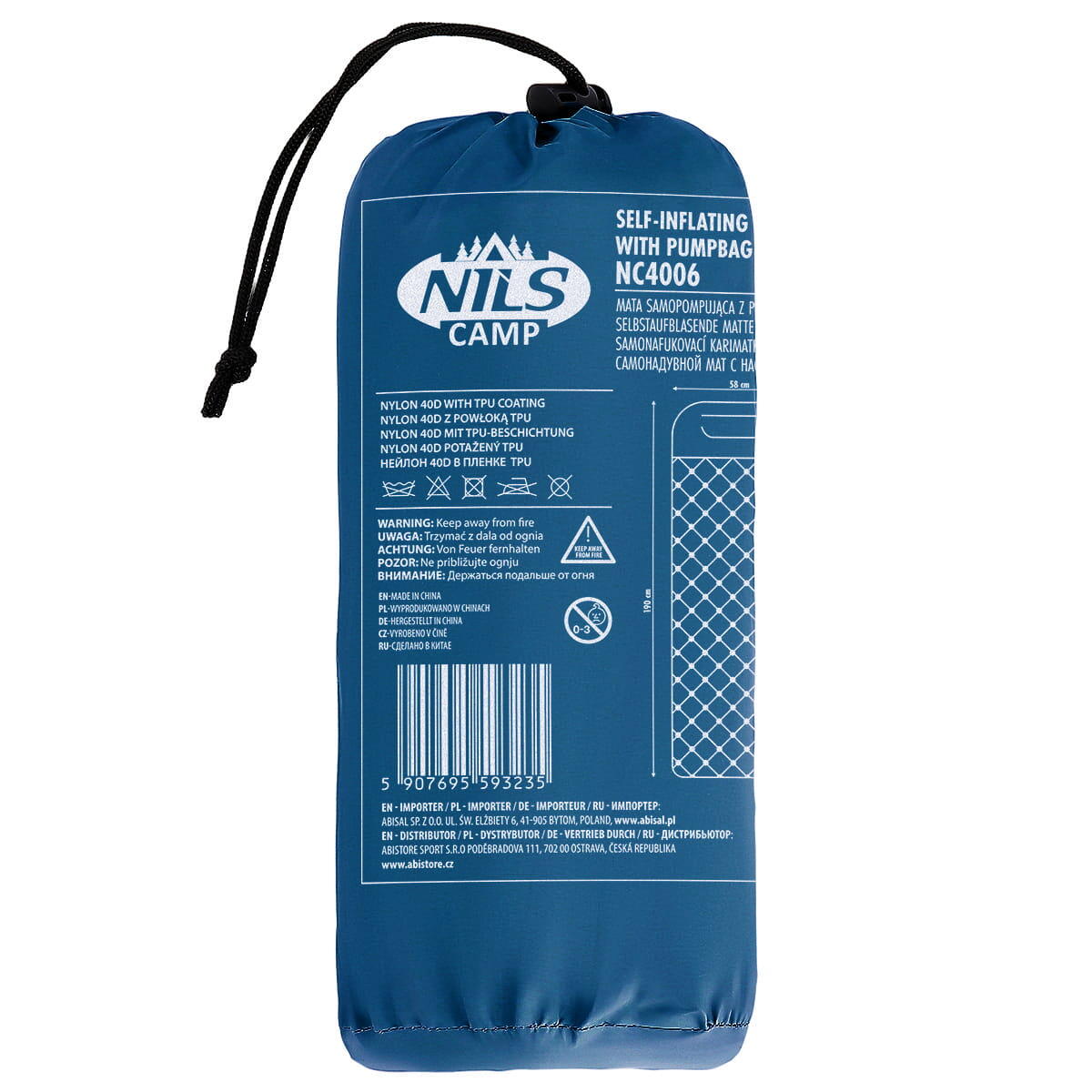 Matelas Touristique Avec La Pompe à Air Nils Camp NC4006 7/7