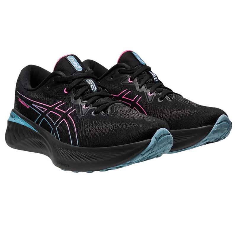 Chaussures de course Femmes Asics Gelcumulus 25 Gtx Noir