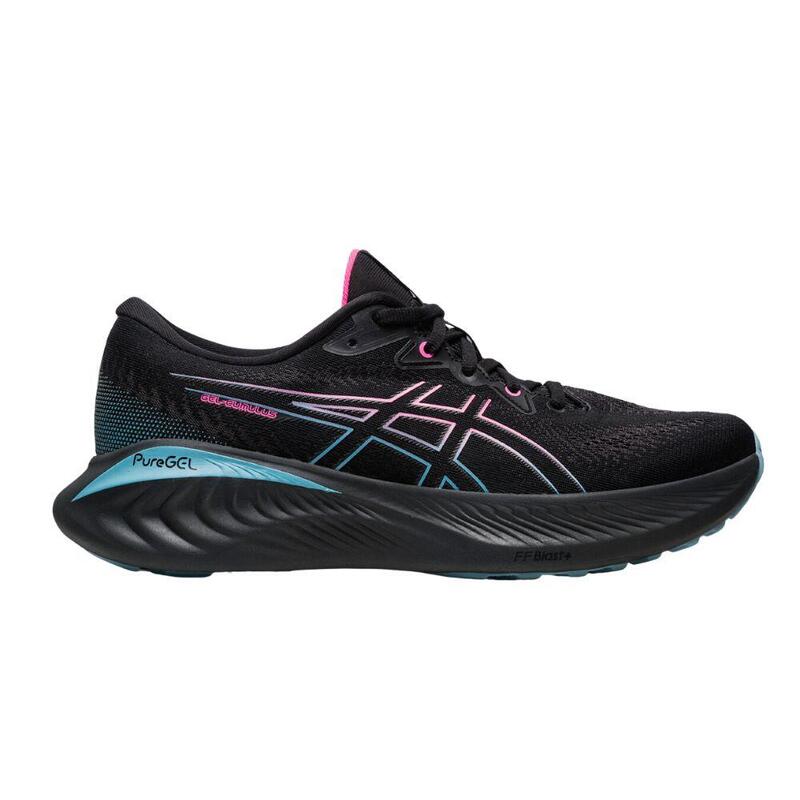 Chaussures de course Femmes Asics Gelcumulus 25 Gtx Noir