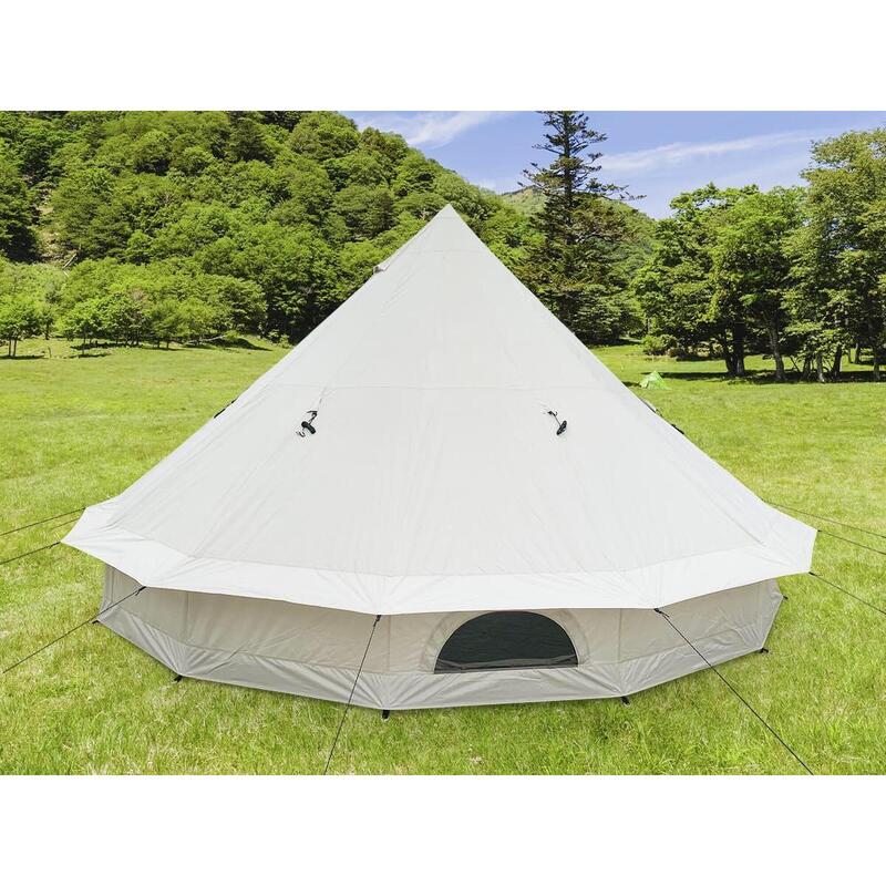 Tente de camping - Tipi 500 - 10 personnes - matériau de tente Oxford recyclé