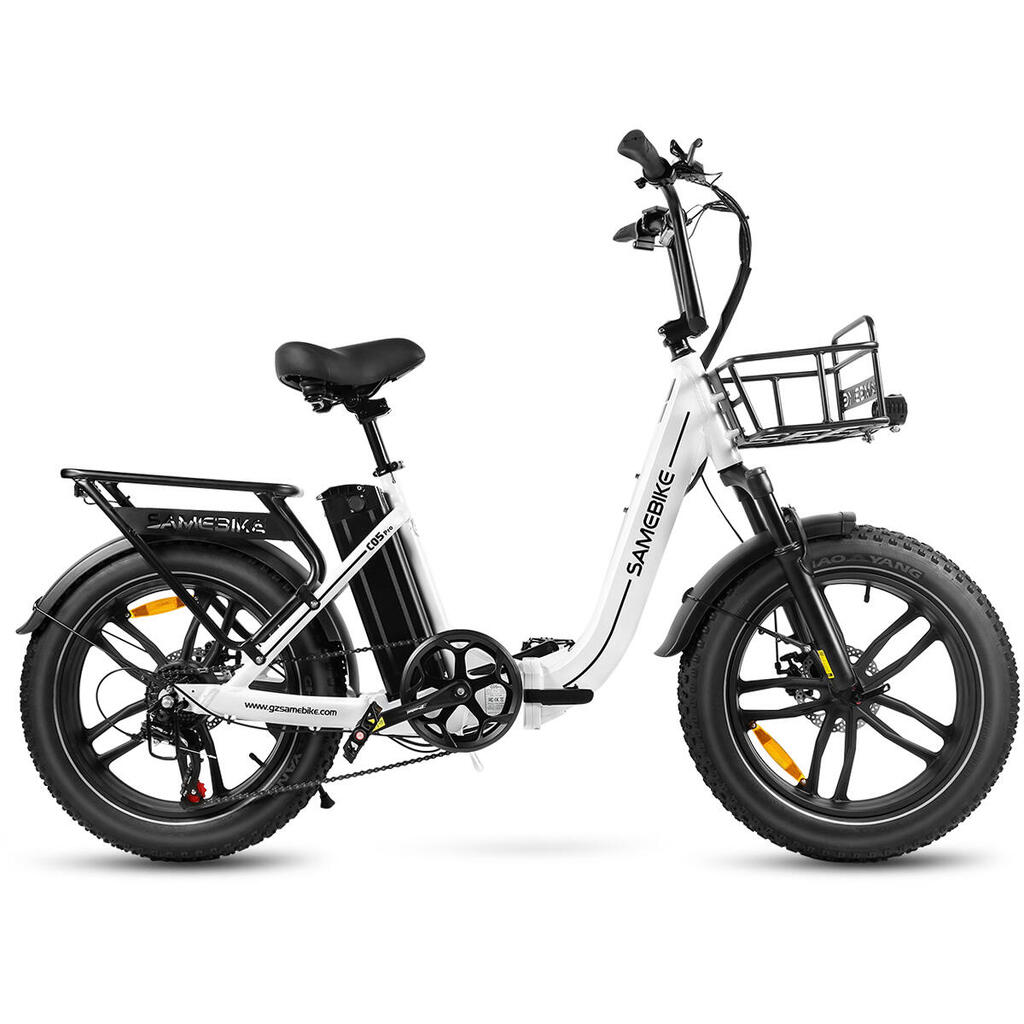 Сгъваемо електрическо велосипедче SAMEBIKE C05 PRO 20×4.0 инча дебела гума
