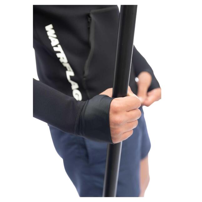Everfly Genouillères Crossfit 5 mm - 1 paire - Ménisque et Ligament - Néoprène SCR - Noir - Sportives Gym - Callisthénie - Homme Femme - Haltérophilie Fitness Powerlifting Compression Squats (S