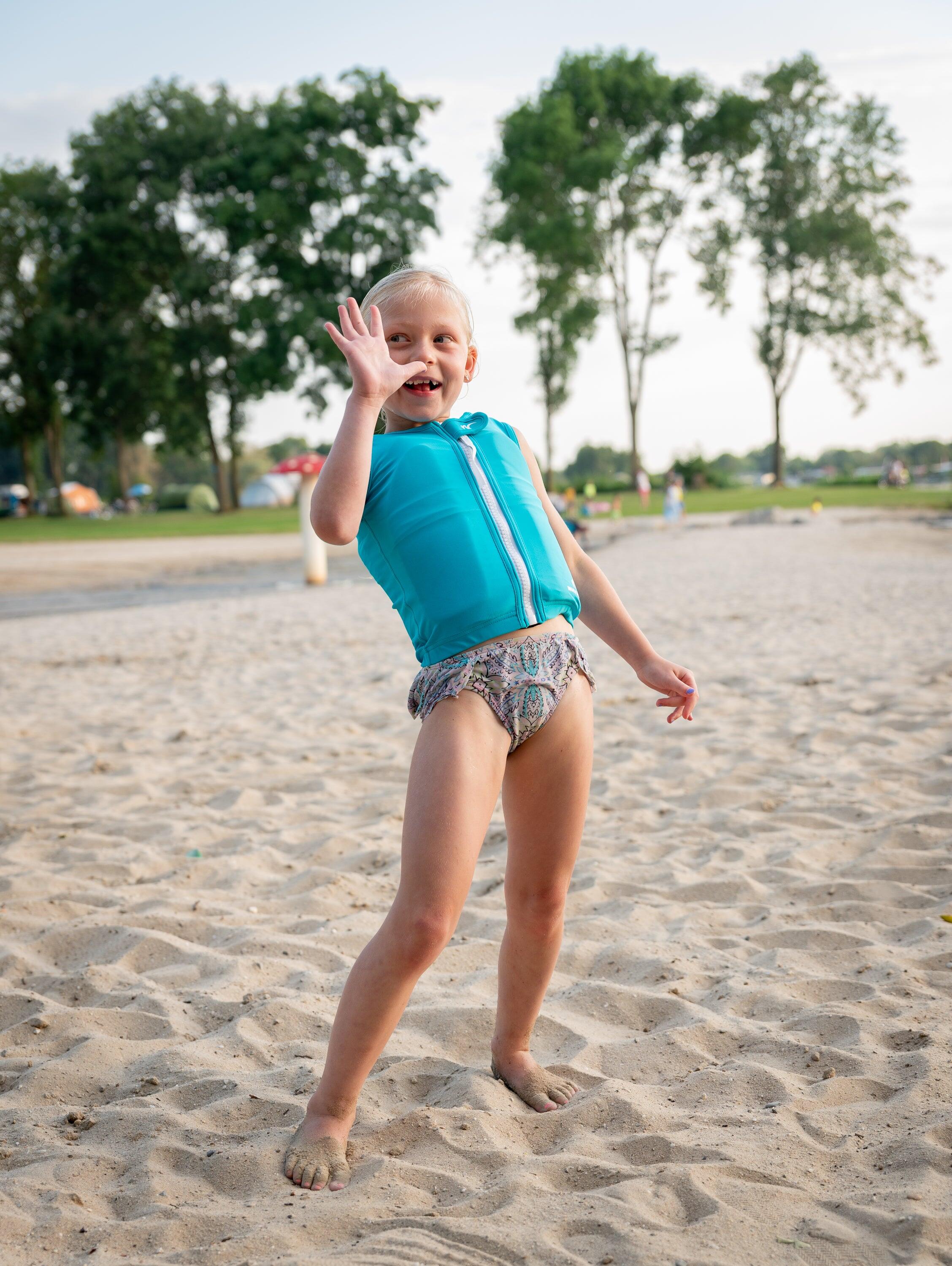 Marseille SWIMVEST - UV werend zwem/ drijfvest - Kinderen - Neopreen/Lycra 6/7