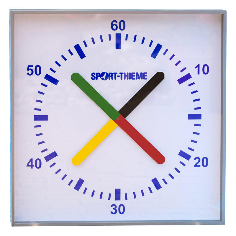 Sport-Thieme Schwimmbad-Trainingsuhr Prima Super, 30x30 cm, Tischmodell