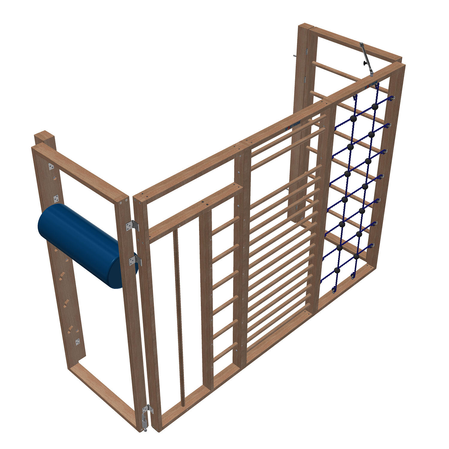 Sport-Thieme Climbing cage TuWa 5 elements, Without fall protection mat