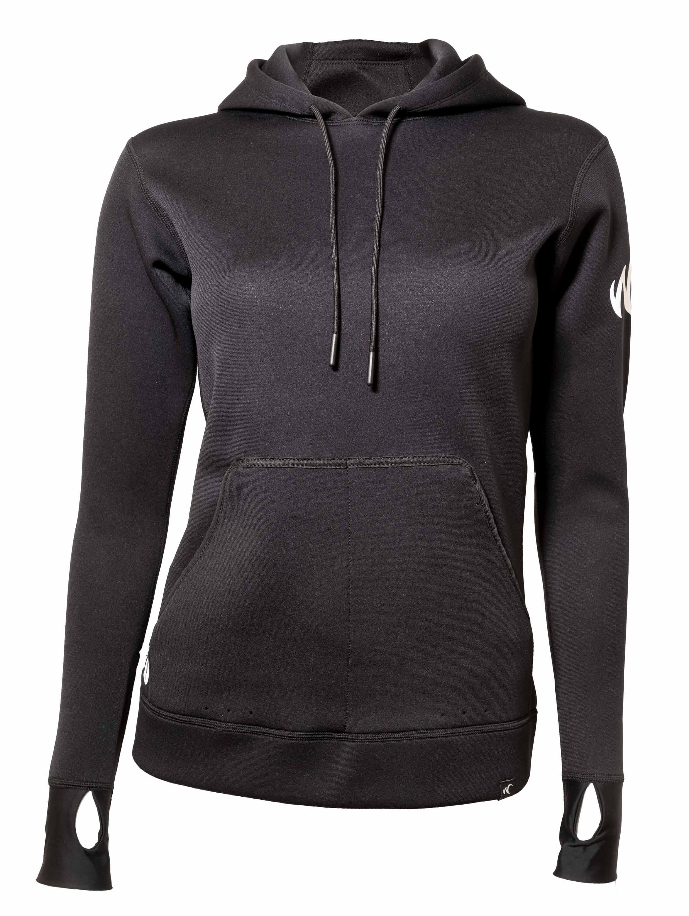 Sudadera con capucha de neopreno Ipanema - Mujer - Negra - de deportes acuáticos 2/7