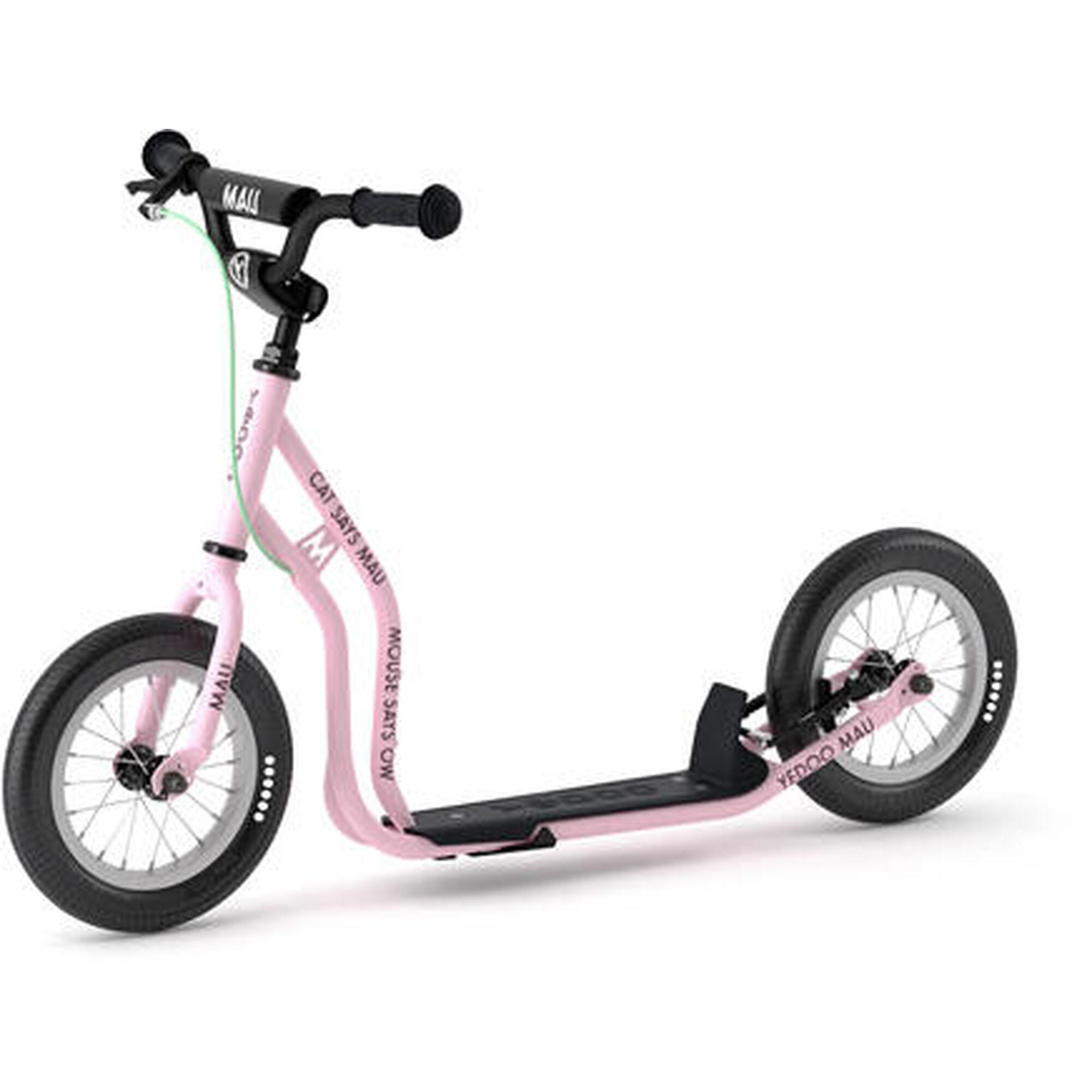 Mau CandyRose scooter with inflatable tires