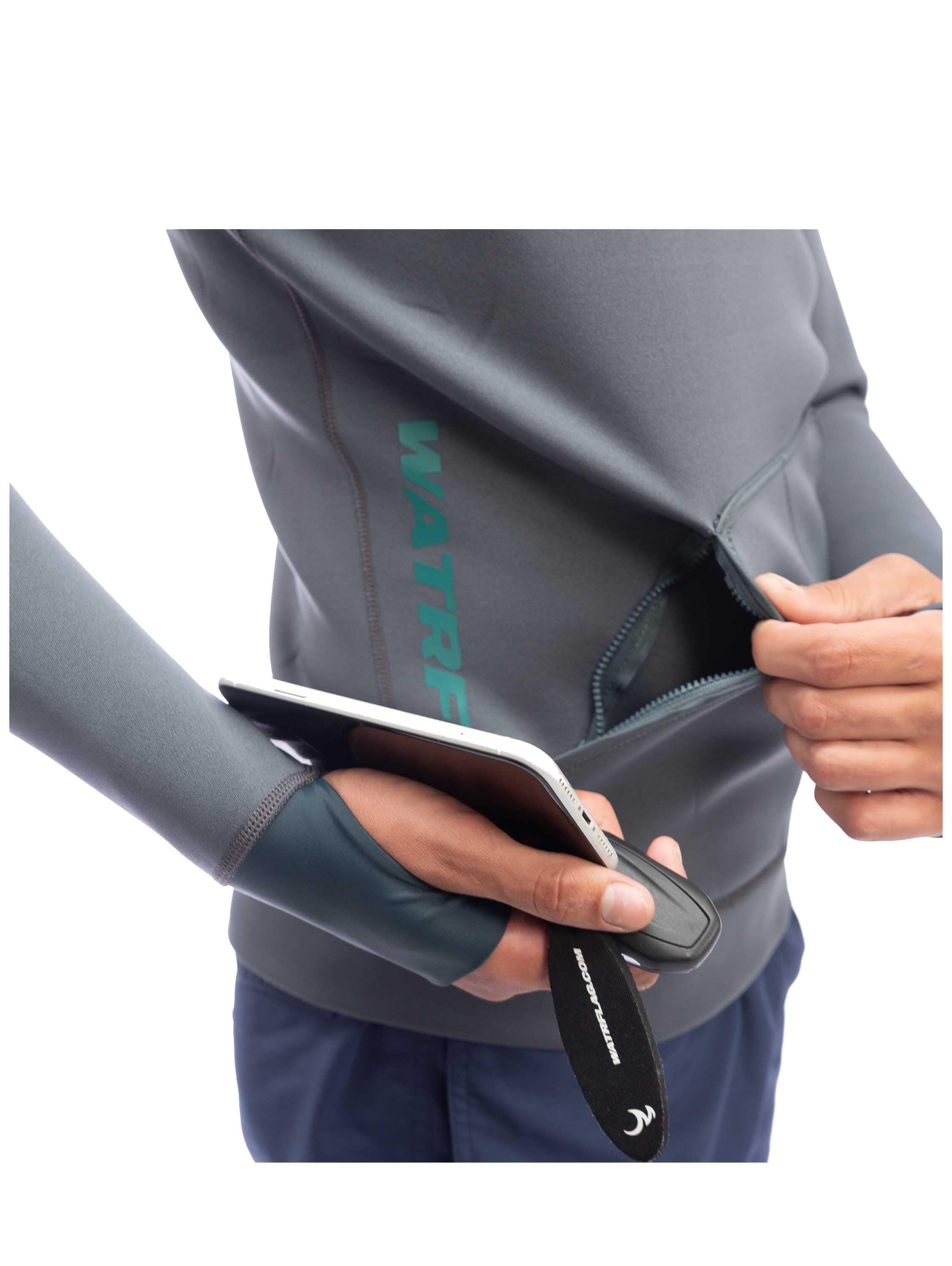 Sudadera con capucha de neopreno Macumba - Hombre - Gris - Deportes acuáticos 7/7