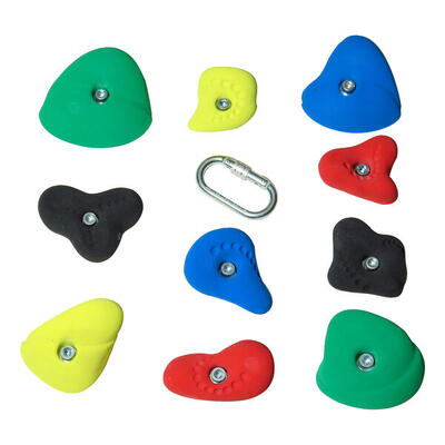 Klettergriff-Set Kinder Klettern Unisex