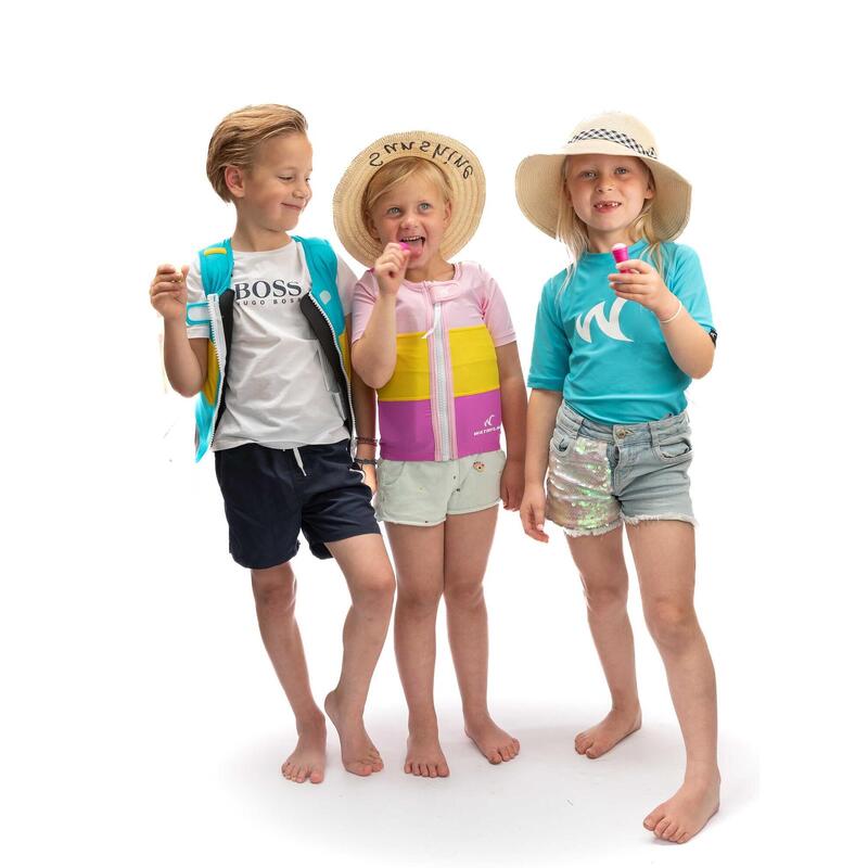 Gilet de natation Cannes SWIMVEST - Résistant aux UV - Enfants - Néoprène/Lycra