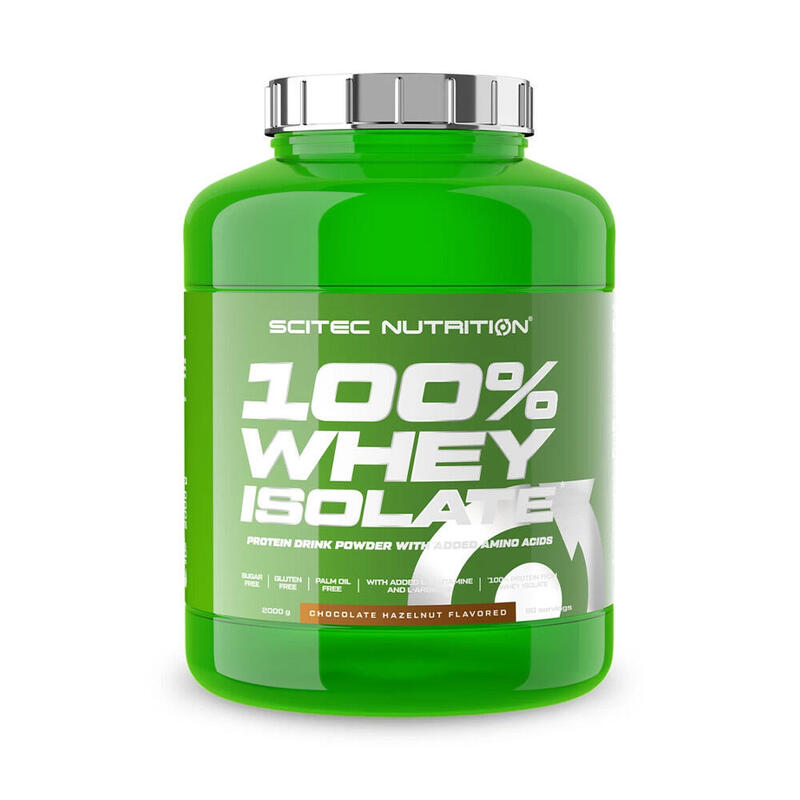 Scitec Nutrition 100% Whey Isolate con L-Glutamina adicional 2 kg