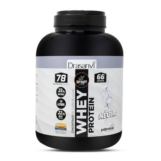 Whey Protein Concentrada Sport Live - Capuchino - 2Kg - DRASANVI