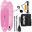 Tabla paddle surf - Ocean 275 - Rosa - Con accesorios