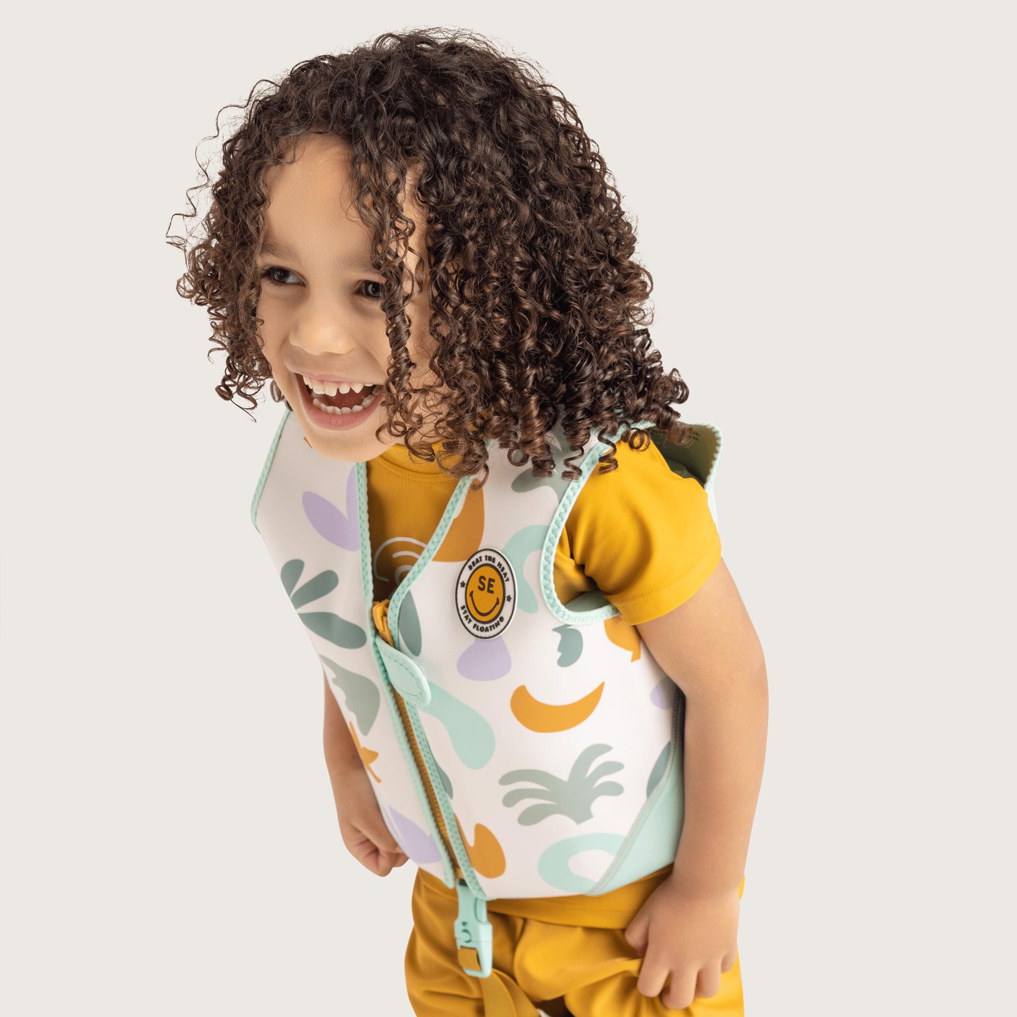 Gilet de bain - Multicolore - Abstract - 3/6 ans 6/6