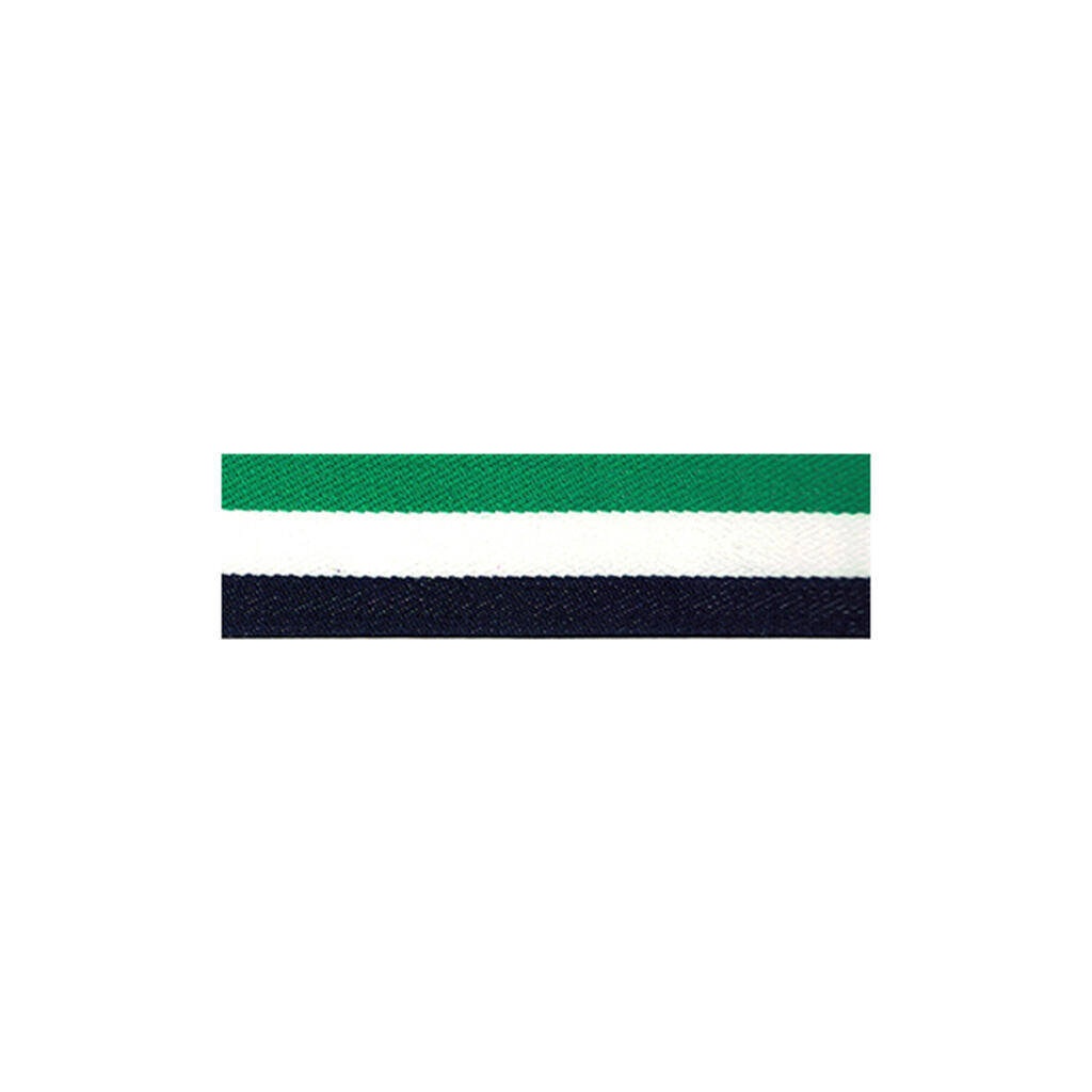 BTP Woven Bartape-Grassy White/Green -  2
