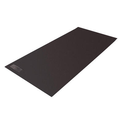Floor mat vloermat voor indoortrainer - zwart