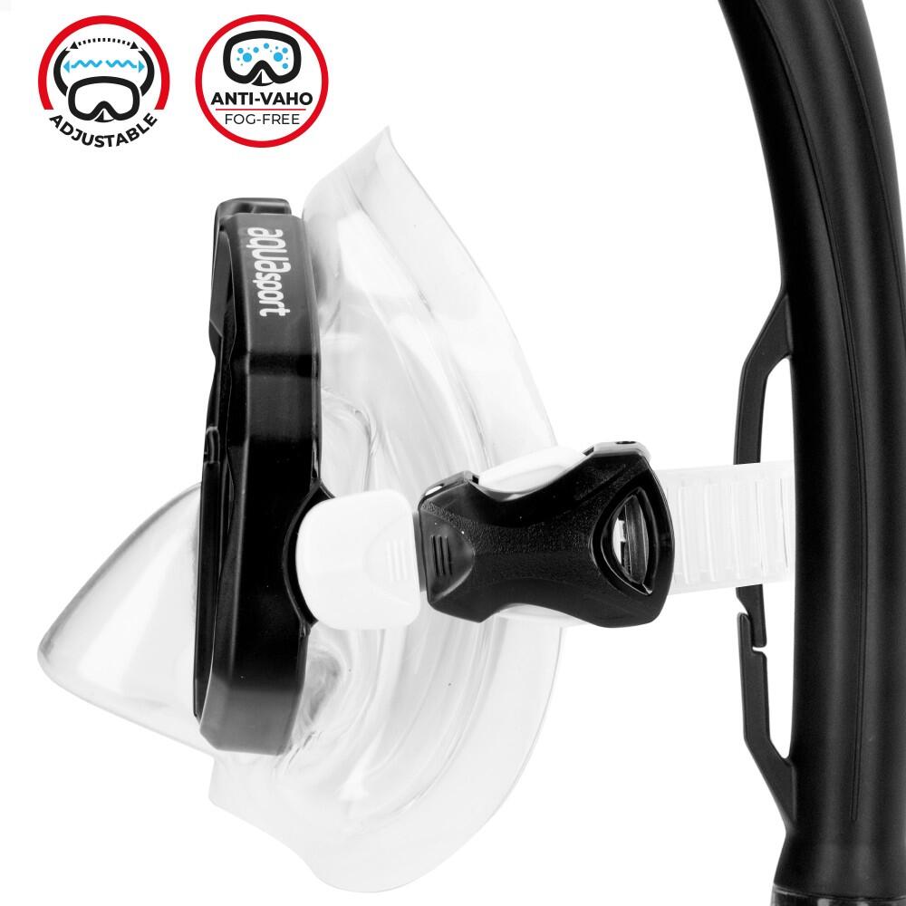 Aqua Sport Set gafas de buceo adulto c/tubo 3/7