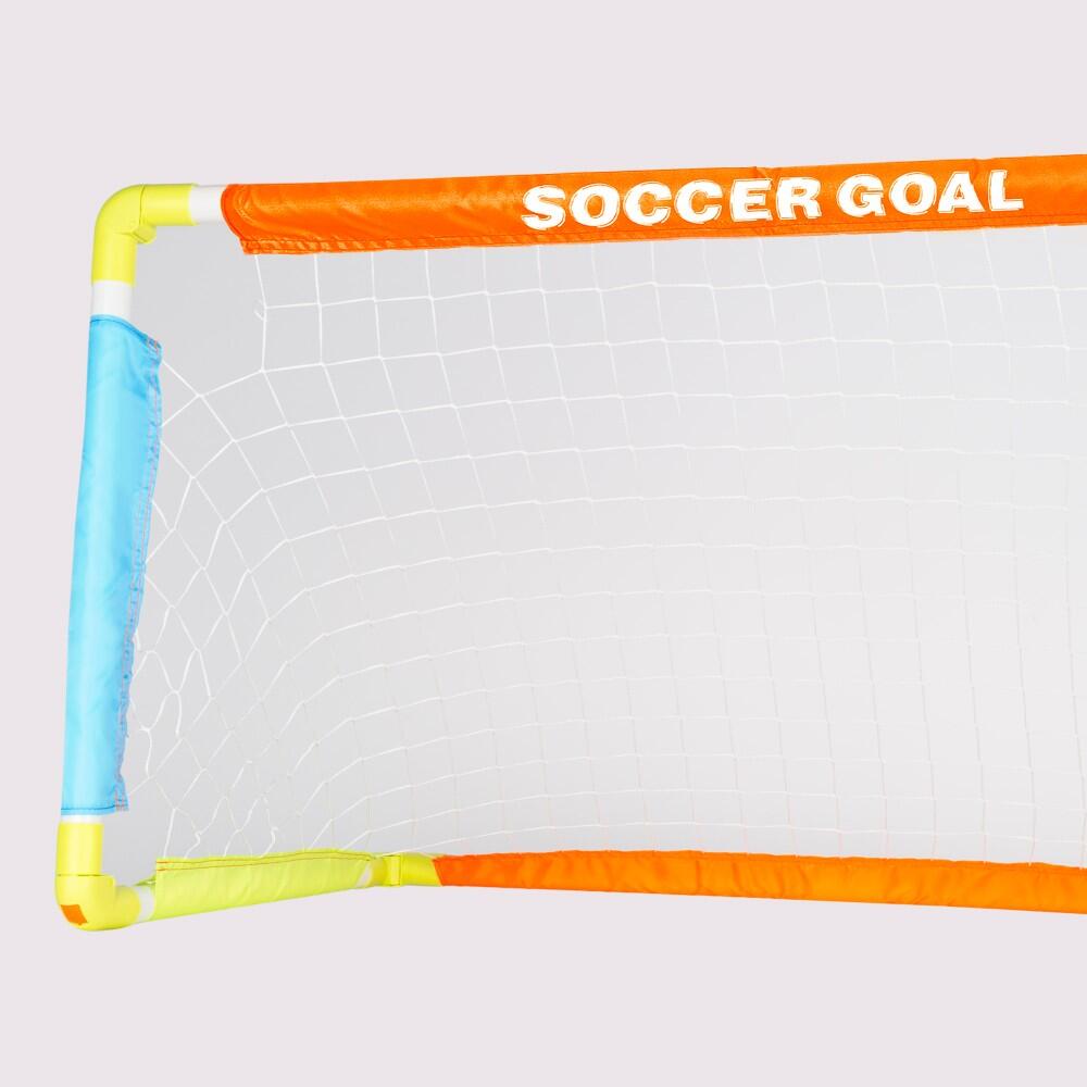 But de football pour enfants avec ballon, gonfleur et piquets Fun Area! 2/7
