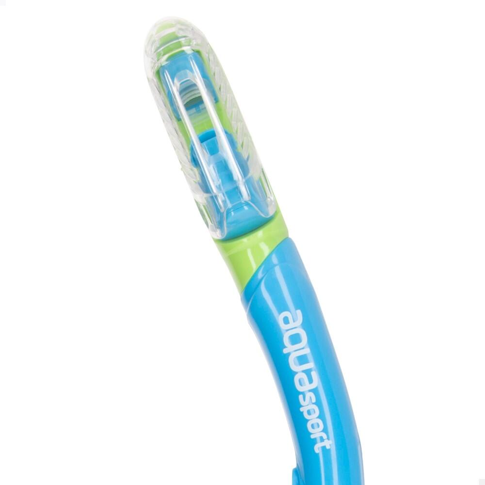 Set lunettes de plongée et tuba pour enfants avec support caméra Aqua Sport 7/7