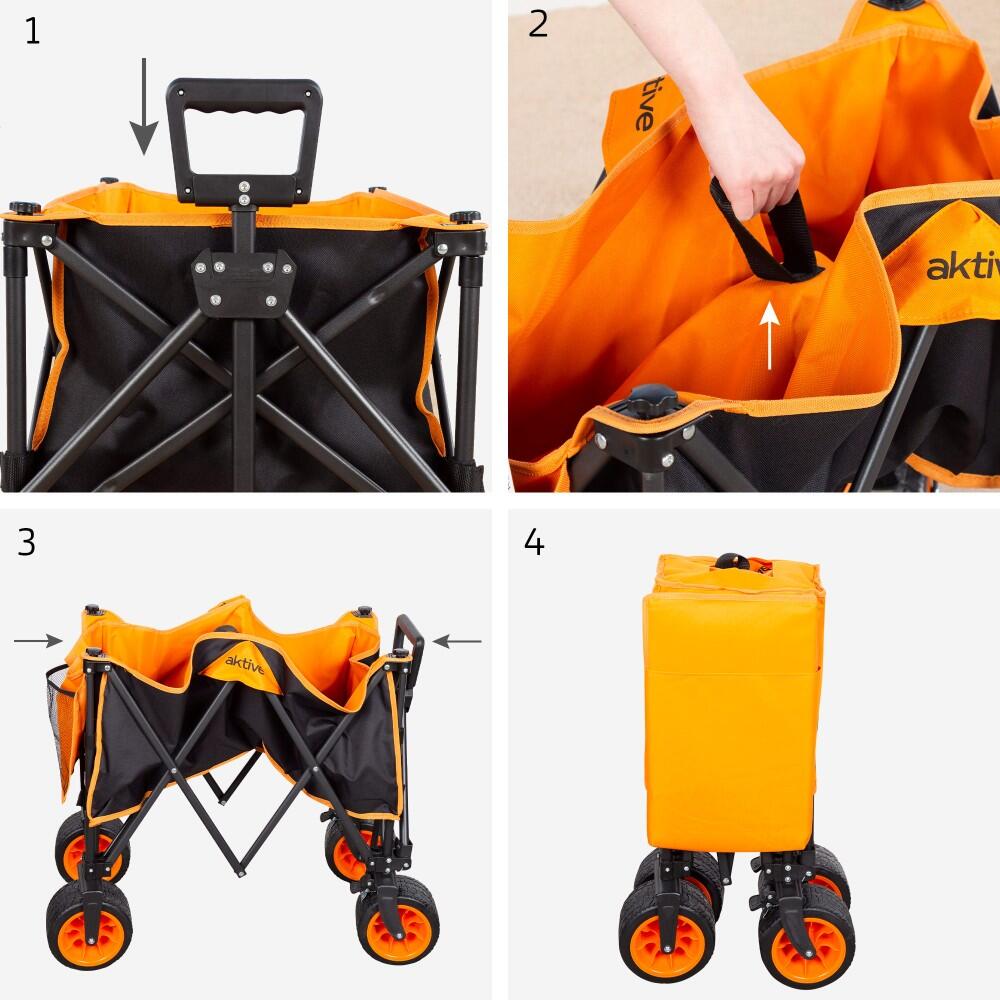 Aktive Chariot de plage avec grandes roues 360º. 5/7