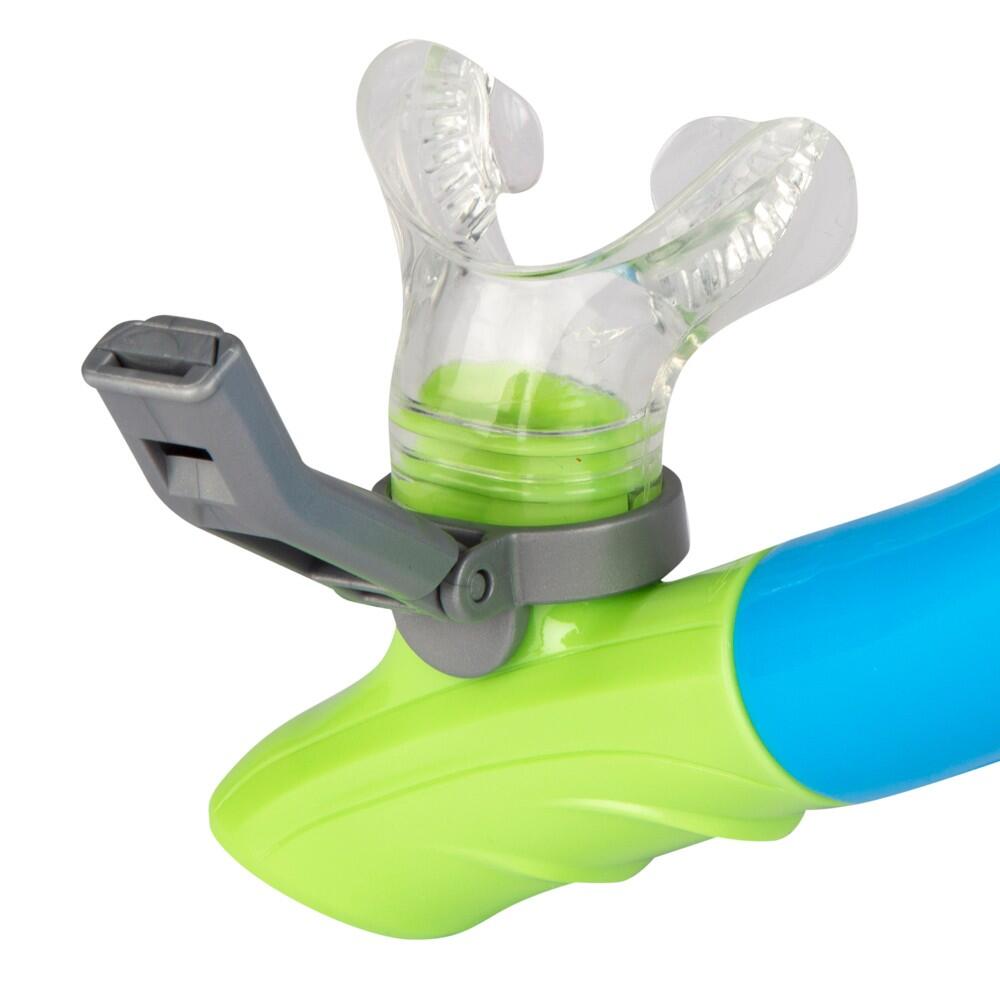 Set lunettes de plongée et tuba pour enfants avec support caméra Aqua Sport 6/7