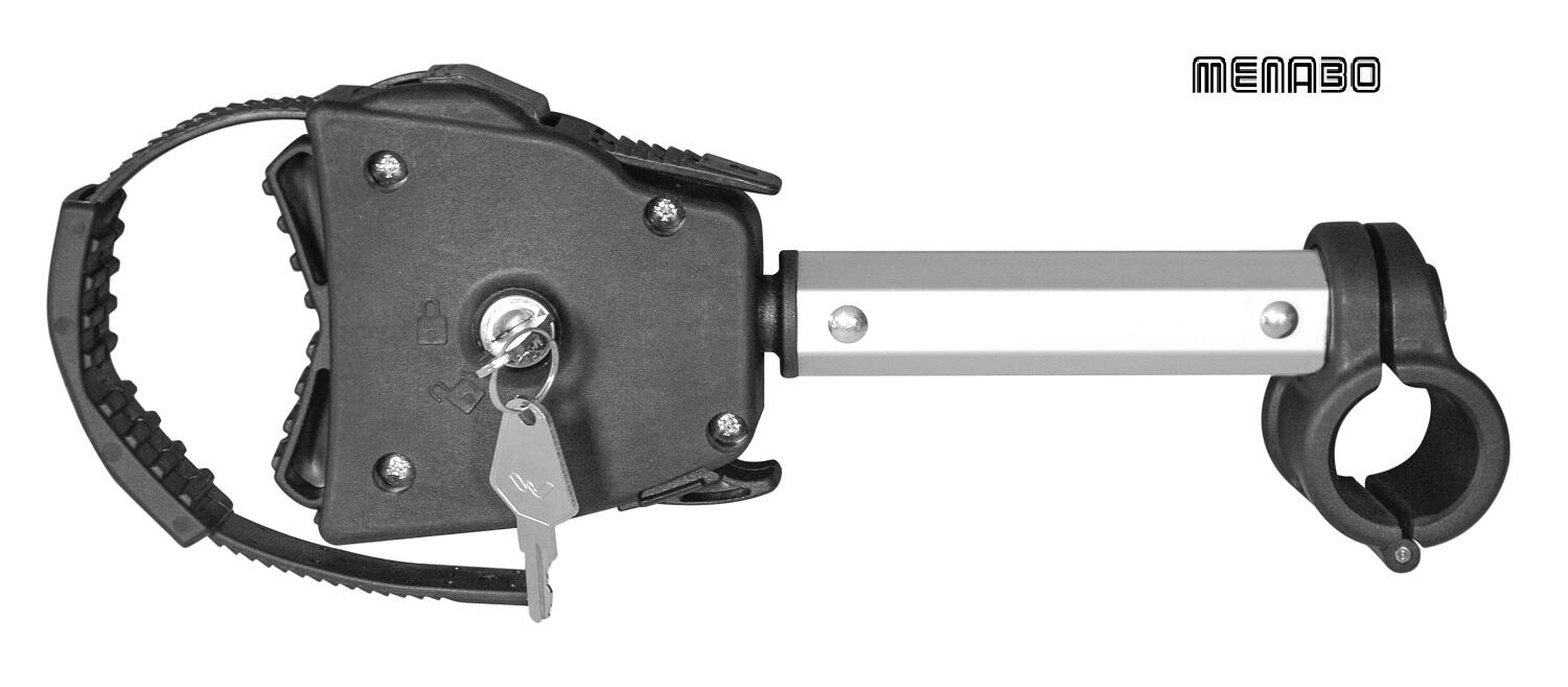 MENABO Kit 2 Braccetti Fermatelaio Corti per Portabici