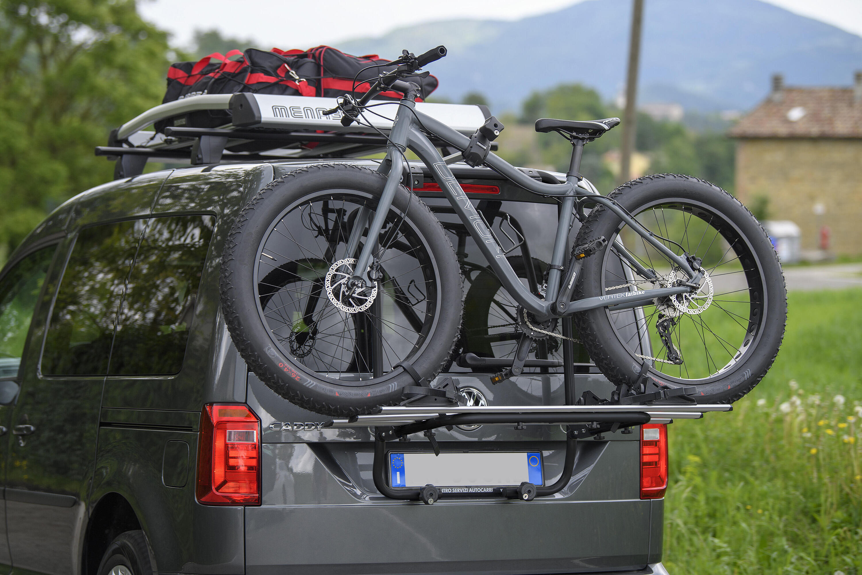 Porta Bici Per Portellone Auto - SHADOW CADDY BLACK 5/5