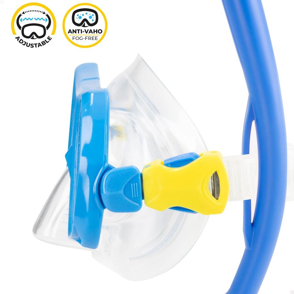 Aqua Sport Set gafas de buceo niños c/tubo 3/7