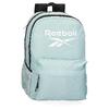 Mochila escolar  adaptable Reebok Boston 44cm Turquesa