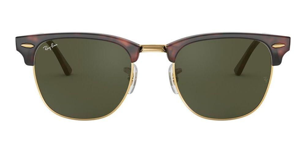 Lunettes de Soleil Ray-Ban CLUBMASTER RB 3016 homme Taille 49/21/140 2/3