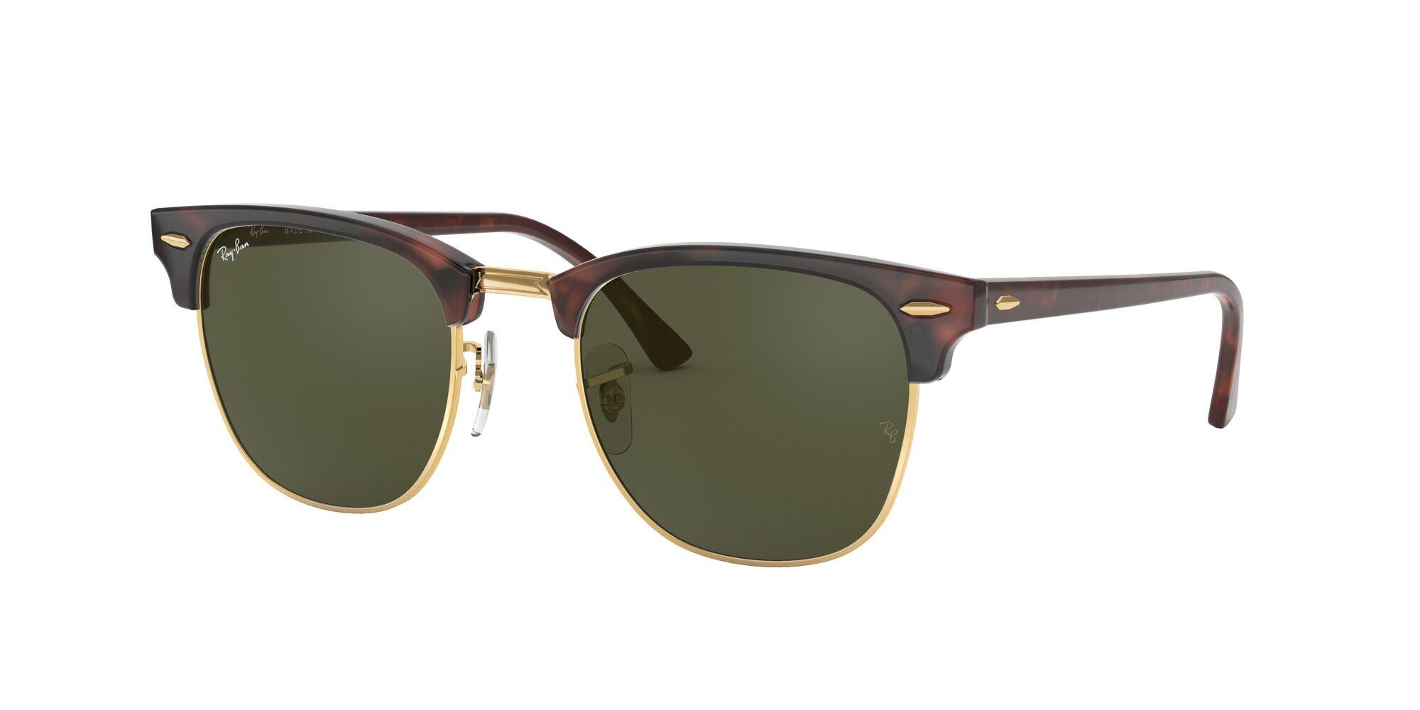 RAY-BAN Occhiali da Sole Ray-Ban CLUBMASTER RB 3016 uomo Taglia 51/21/145