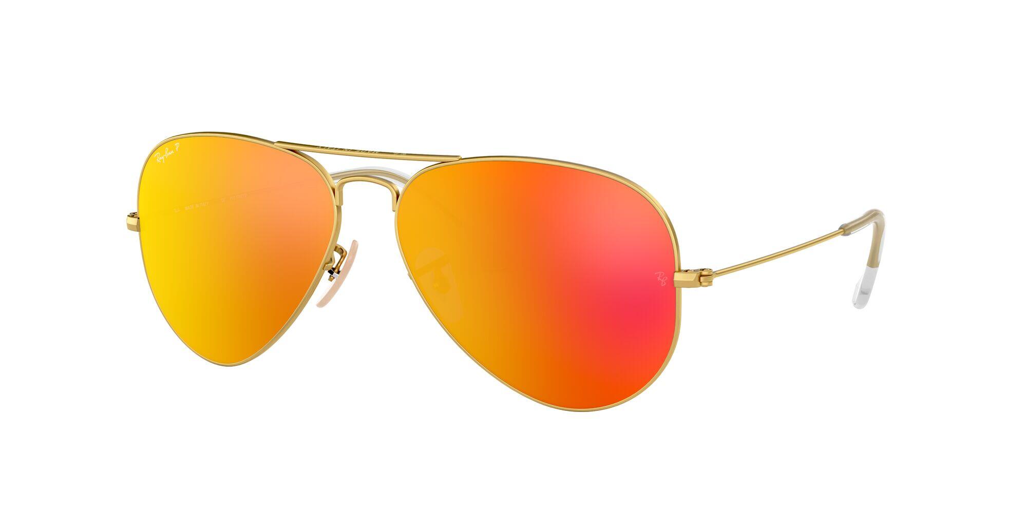 RAY-BAN Occhiali da Sole Ray-Ban AVIATOR LARGE METAL RB 3025 unisex Taglia 58/14/135
